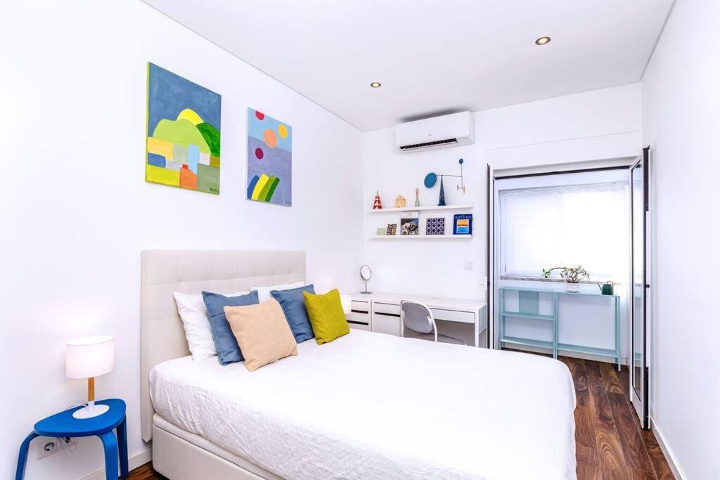 Cozy Bright Space With Landscape And Air Conditioner Lisboa Exterior foto